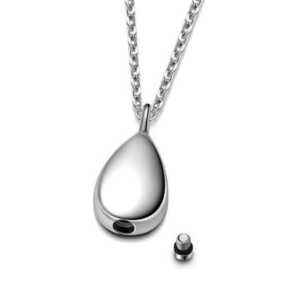 Tear Drop Urn Pendant - Image 7